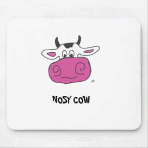 NEUGIERIGE KUH MOUSEPAD