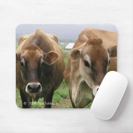 Neugierige Kühe Mousepad (Mit Mouse)