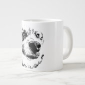 Neugierige Nase Jumbo-Tasse (Vorderseite Rechts)