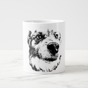 Neugierige Nase Jumbo-Tasse