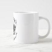Neugierige Nase Jumbo-Tasse (Rechts)