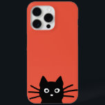 Neugierige Peeking Black Cat Funny Cat Lover's iPhone 15 Pro Max Hülle<br><div class="desc">Neugierig Peeking Black Cat Phone Case. Ein lustiges iPhone Gehäuse für Katzenliebhaber,  erhältlich in verschiedenen Farben. Dieses lustige Handy Gehäuse kann mit Ihrem Text personalisiert werden. Besuchen Sie Jenn’s Doodle World für noch mehr feline Handy-Accessoires und coole Kitty-Geschenke.</div>