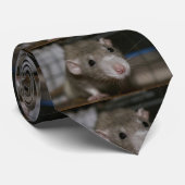 Neugierige Rat Krawatte (Gerollt)