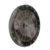 Neugierige Ratte Dartscheibe (Vorderseite Links)