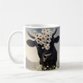 Neugierige Schwarz-Angus-Tasse Kaffeetasse (Links)