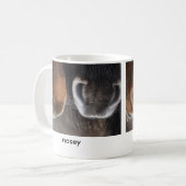 Neugierige Tasse (Vorderseite Links)