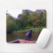 Neugierige Taube Mousepad (Mit Mouse)