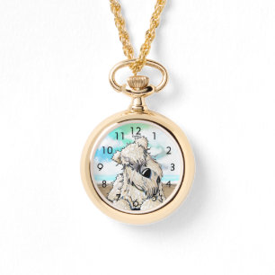 Neugierige Wheaten Terrier Watch Armbanduhr