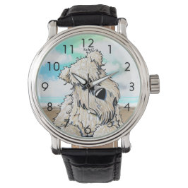 Neugierige Wheaten Terrier Watch Armbanduhr