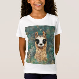 Neugieriger Baby Llama - Niedlich T-Shirt
