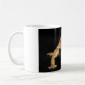 Neugieriger bärtiger Drache Kaffeetasse (Links)