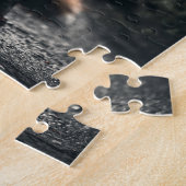 Neugieriger Big Red and White Fox in der Natur Puzzle (Seite)