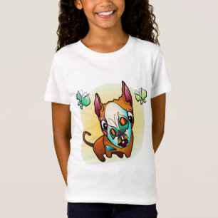 Neugieriger BullTerrier Dog T-Shirt
