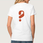 Neugieriger Cartoon Dog on Blue - Playful Pet T-Shirt (Rückseite)