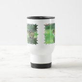 Neugieriger Chipmunk-Plastikreise-Tasse Reisebecher (Mittel)