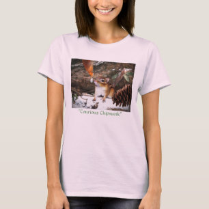 "Neugieriger Chipmunk " T-Shirt