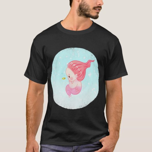 Neugieriger Fisch T-Shirt (Vorderseite)