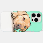 Neugieriger Hund Case-Mate iPhone Hülle (Rückseite (Horizontal))