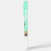 Neugieriger Hund Case-Mate iPhone Hülle (Rückseite / Links)