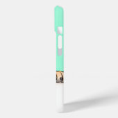 Neugieriger Hund Case-Mate iPhone Hülle (Rückseite / Links)