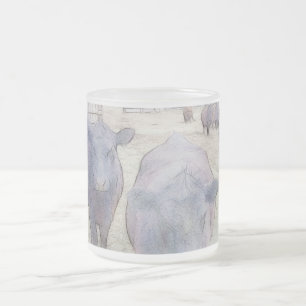 Neugieriger junger Schwarzer Angus Mattglastasse