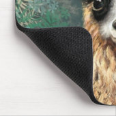 Neugieriger Llama Mouse Pad Gift Fun - Malerei Mousepad (Ecke)