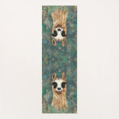 Neugieriger Llama Yoga Mat Fun Yogamatte (Vorderseite)