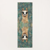 Neugieriger Llama Yoga Mat Fun Yogamatte (Rückseite)