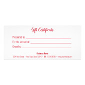 Neugieriger Niedlicher Hund mit Weihnachtsmannmütz Werbekarte (Hinten)