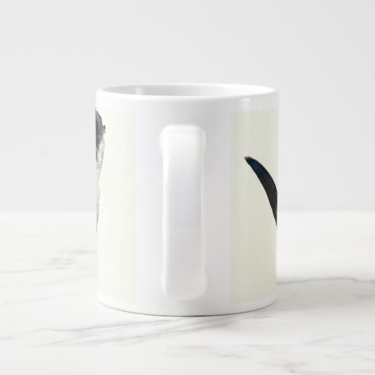 Neugieriger Otter 2003 Jumbo-Tasse (Rückseite)