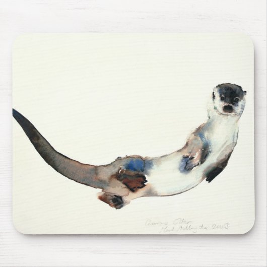 Neugieriger Otter 2003 Mousepad (Vorne)