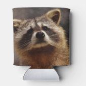 Neugieriger Raccoon Dosenkühler (Rückseite)