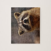 Neugieriger Raccoon Puzzle (Vertikal)
