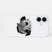 Neugieriger Terrier Mix iPhone Case 16 Hülle (Rückseite (Horizontal))