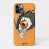 Neugieriger Vogel Case-Mate iPhone Hülle (Rückseite)