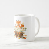 Neugieriger Waldleser Kaffeetasse (VorderseiteRechts)