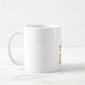 Neugieriger Waldleser Kaffeetasse (Links)