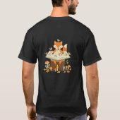 Neugieriger Waldleser T-Shirt (Rückseite)