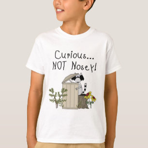Neugieriger Waschbär T-Shirt