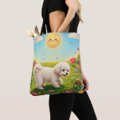 Neugieriger Welpe Tasche (Von Nahem)