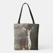 Neugieriger Wildschwänzer Tasche (Rückseite)