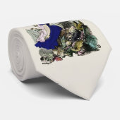 Neugieriges Alice ~ Krawatten-Märchenland Krawatte (Gerollt)