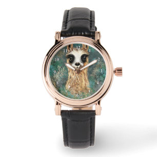 Neugieriges Baby Llama - Sweet Armbanduhr