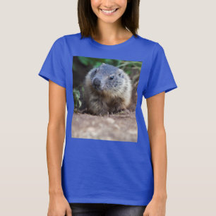 Neugieriges Baby Marmot T-Shirt
