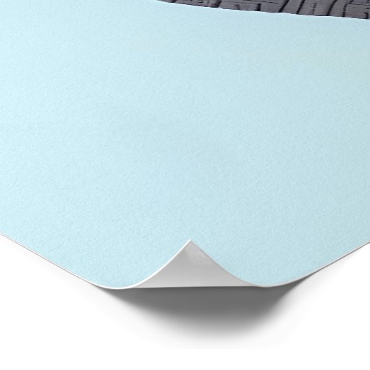 Neugieriges Comic Junge Abenteuer AI Art Poster (Ecke)