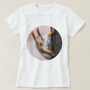 Neugieriges Eichhörnchen T-Shirt