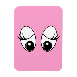 Neugieriges Eyes Custom Colors Magnet