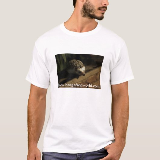 Neugieriges Igelst-shirt T-Shirt (Vorderseite)
