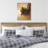 Neugieriges Kitesurf Leinwanddruck (Insitu (Schlafzimmer))