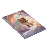 Neugieriges Kitten Pastell Notebook Notizblock (Rechte Seite)